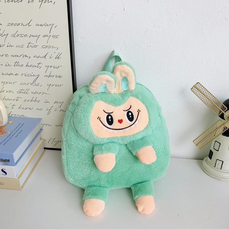Children's Cartoon Plush Toy Shoulder Bag Backpack
