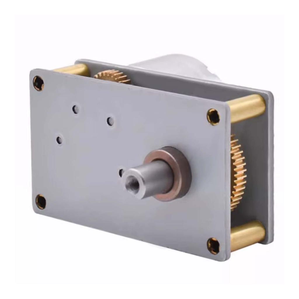 3V 6V DC Geared Motor, 13~203RPM Adjustable Speed Full Metal Gearbox, 4124-300