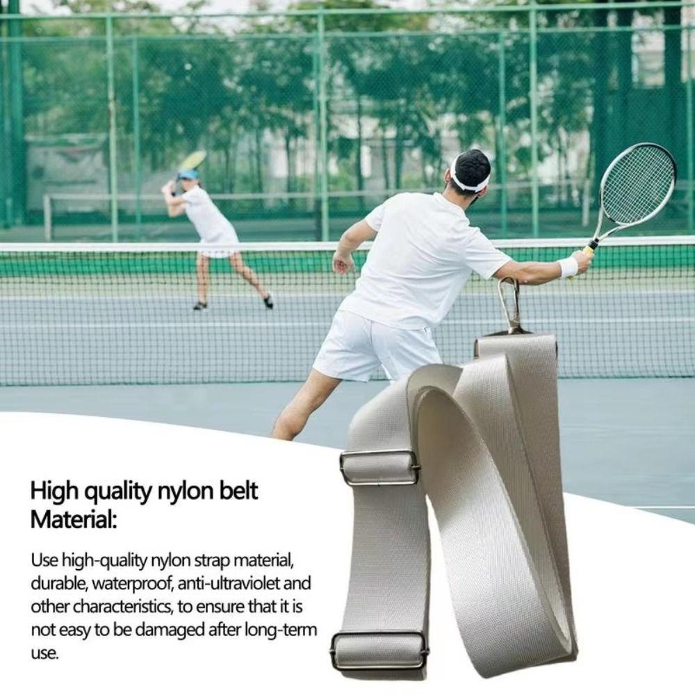 Geräte Tennisnetz Mittelband Verstellbar Tennisnetzband Indoor Outdoor