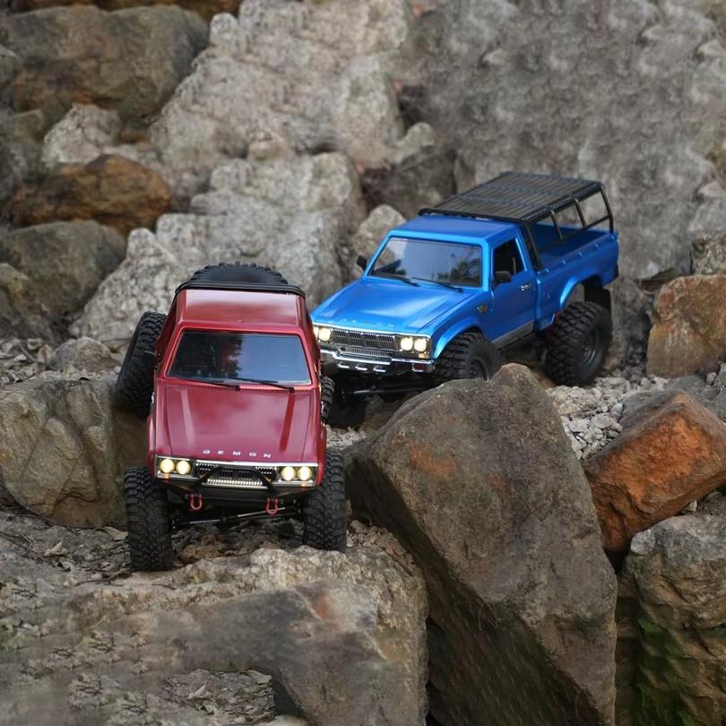CROSSRC Demon SG4 SP4 Remote Control Car 1/10 4WD Competitive Climbing Car Off-road Vehicle RTR Simulation Model Toy Holiday Gif