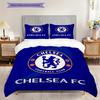Vibrant Green Portugal Emblem Three-piece set (1 * duvet cover + 2 * pillowcase, without core) 2D Flat Bedding set Duvet cover and pillowcase