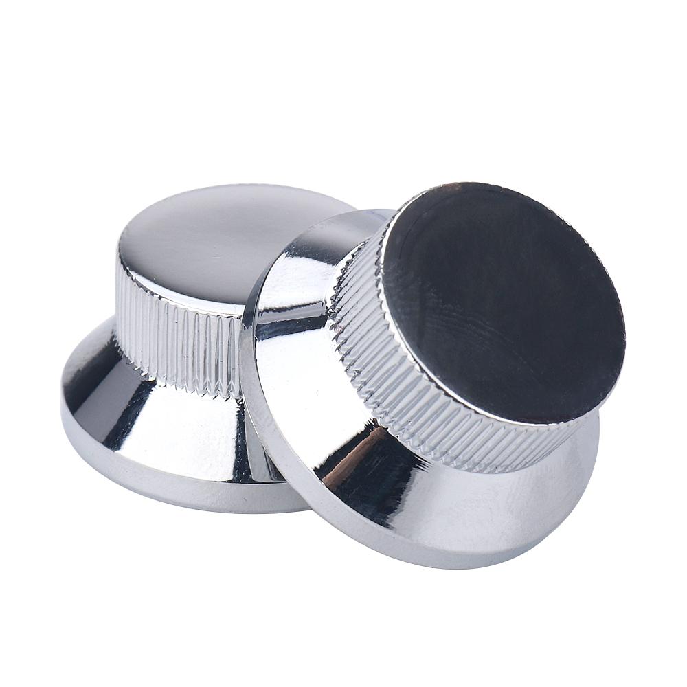 1pcs/2Pcs Guitar Bass Metal Top Hat Bell Speed Knobs for LP SG Guitar
