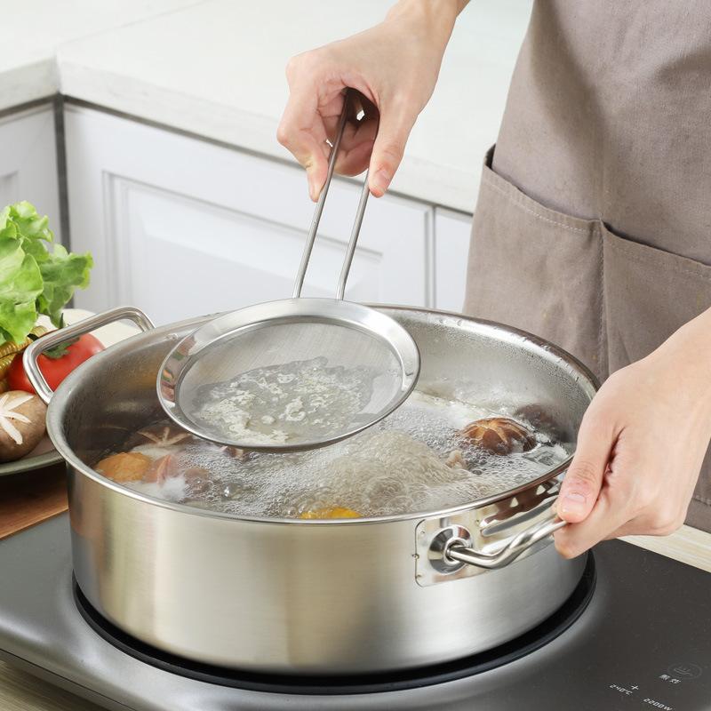 

Фильтр для соевого молока из нержавеющей стали 304, кухонный бытовой мини-маленький многоцелевой фильтр для масла, ложка, плотная утечка 12cm серебряный