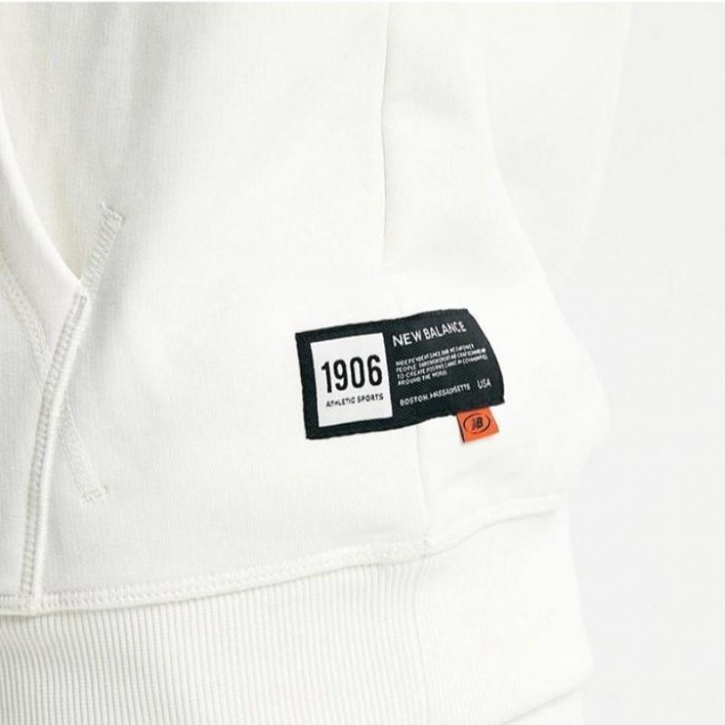 New Balance Unisex Basic Logo Brushed Hoodie Nbn0d41913