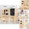 Children Foldable Kitchen Step Stool With Design For Imaginative Play And Early Learning