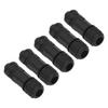 5 Pcs 4 Pin Female Aviation Connector 716 Inch 28UNS Thread IP67 Waterproof Aviation Cable