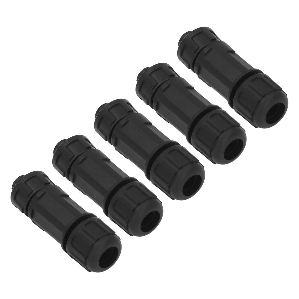 5 Pcs 4 Pin Female Aviation Connector 716 Inch 28UNS Thread IP67 Waterproof Aviation Cable