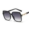 Retro Vintage Cat Eye Women Sunglasses Designer Fashion Black Sun Glasses Big Frame Cool Sexy Female Eyewear  Mujer