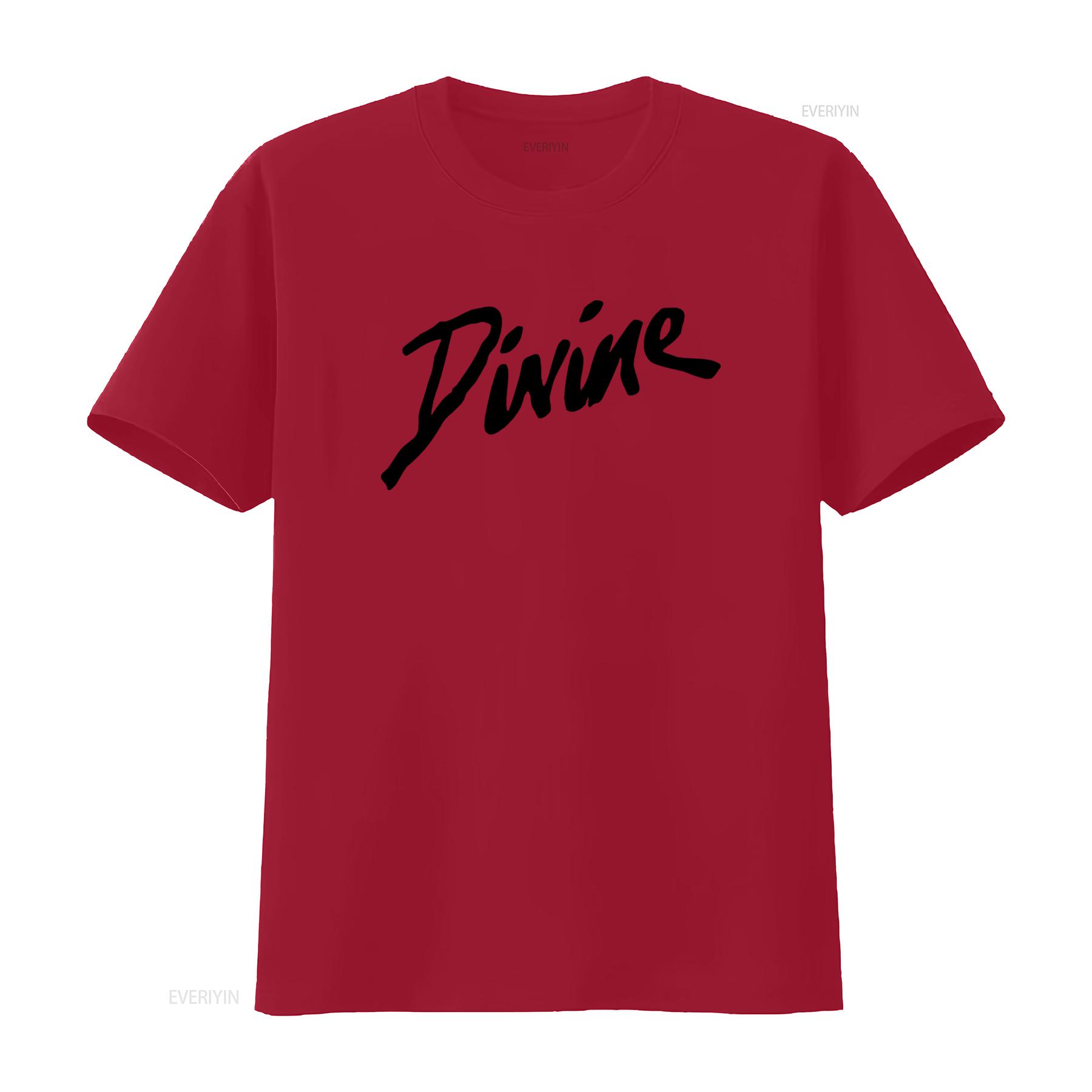 

Divine Stylish T Shirt for Men and Women Fashionable Print Comfortable Cotton Material vintage Washed Stretched S