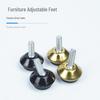 Adjustable M8/M6 Furniture Shelf Feet Pads with 360° Screw