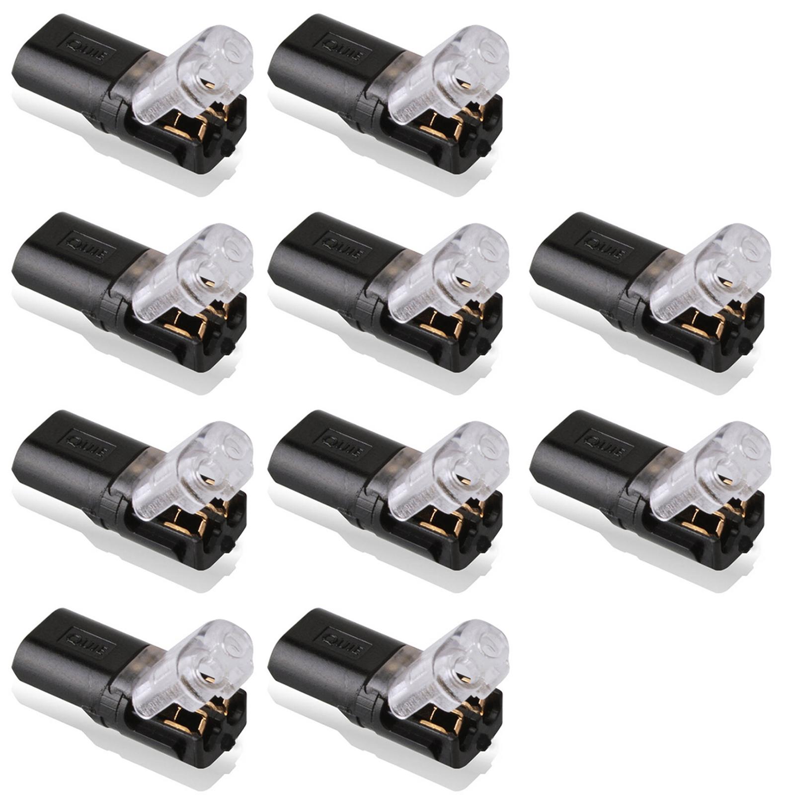 

10 шт. Type-H 12V Wire Cable Connector Connector Electrical Connector Terminals Solderless Press Terminal Connection Clamp