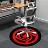 1pc Spiral Pattern Carpet for Office Non Slip, Round Carpet, Soft & Comfortable, Carpet for Office, Lightweight Round Floor Mat