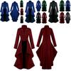 Luxurious Women Vintage Medieval Tuxedo Gothic Tailcoat For Role Playing And Halloween