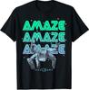 T-Shirt Ritratto Neon Incredibile Rocky l'Alieno di Project Hail Mary