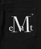 Mucent Pistol Back Leather Double Cross Skirt