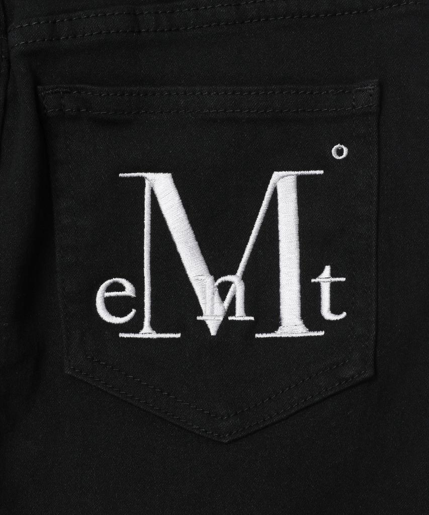 Mucent Pistol Back Leather Double Cross Skirt