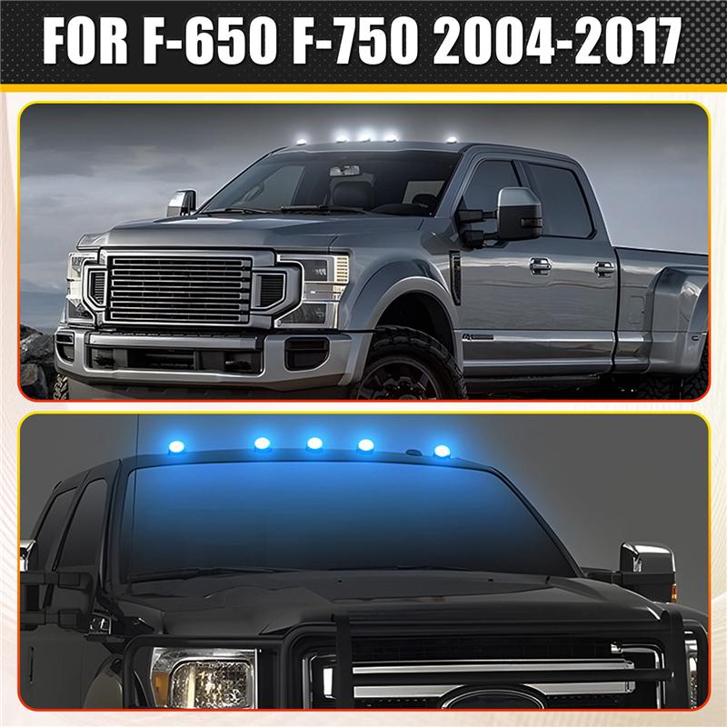For 1999-2016 Ford F250 F350 F450 Super Duty Car Running Light LED Cab Roof Marker Lamps