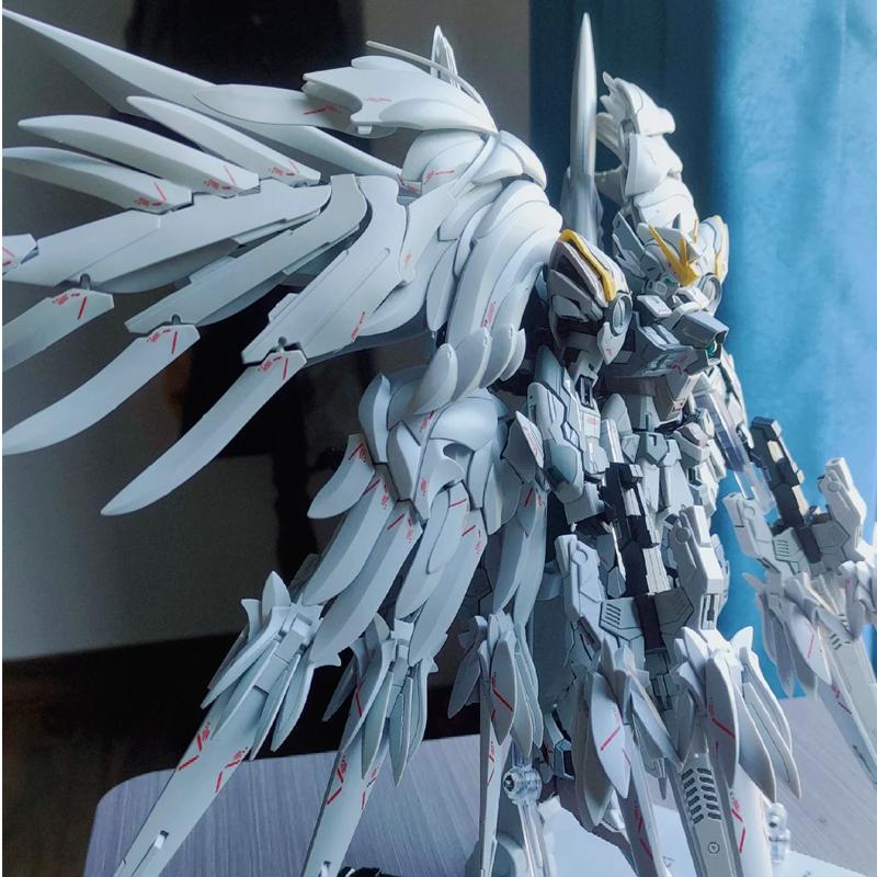 Mg 1/100 Daban 8827 Snow White Prelude Fix Model Kit Xxxg-00ysw Wings Assembly Action Figures Alloy Skeleton Toys