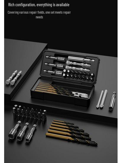 High-Impact Magnetic Drill & Screwdriver Bit Set