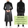 Men's Waterproof & Oil-Proof Leather Apron - Durable, Wear-Resistant, Long-Style for Cooking & Household Tasks