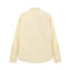 Classic Spring and Autumn Red Heart Embroidered Casual Cotton Solid Color Long Sleeve Shirt On the Chest