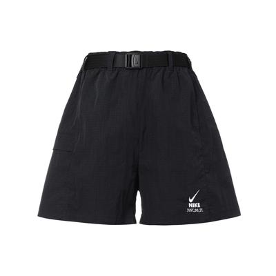 Sportswear City Utility Solid Logo Casual Mid-Rise Shorts Women Shorts Black DV8045-010