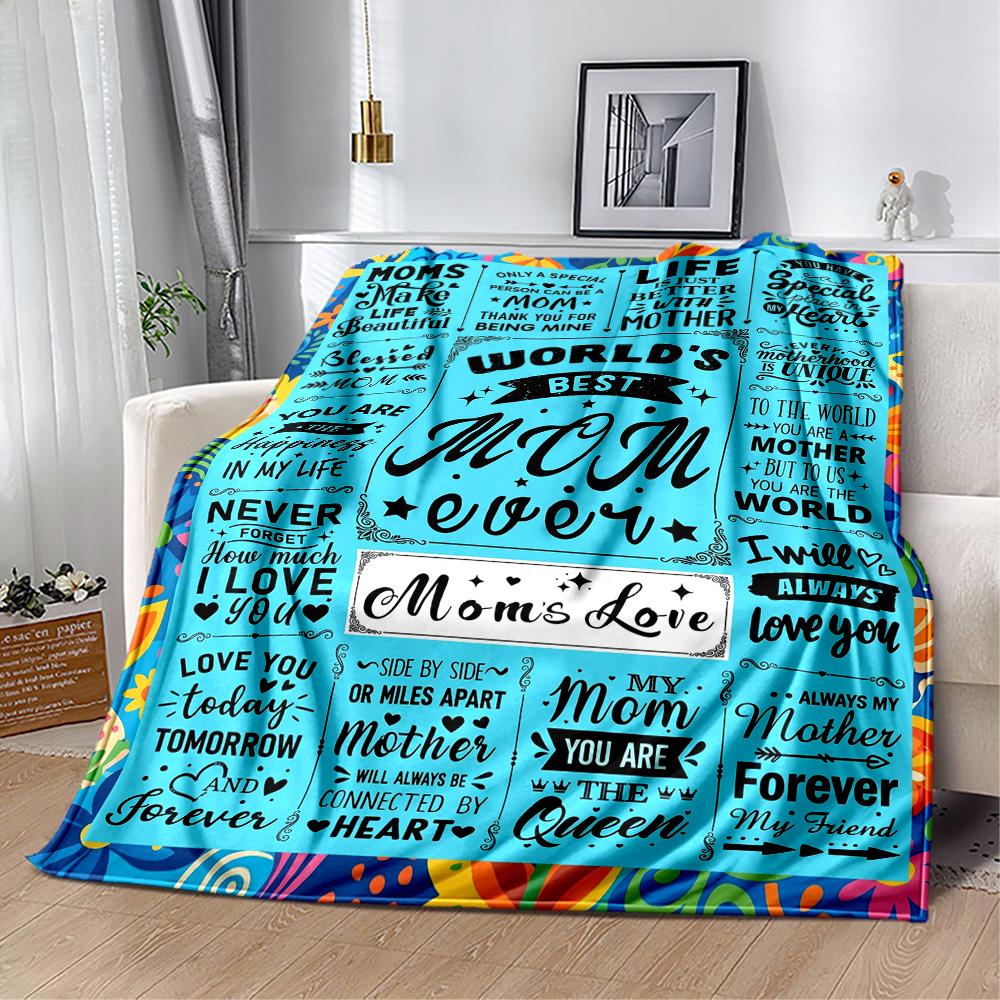 Warmth Of Love Blanket Flannel Blanket-Soft and Suitable for Sofas,Beds,Offices,Travel,All Seasons,Great Gift for Holidays and Birthdays.