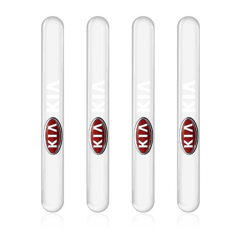 Car Door Handle Protective Stickers Transparent Silicon Anti-collision Protection Film For KIA K5 K9 Sorento Ceed Sportage Carnival Forte Niro Cadenza