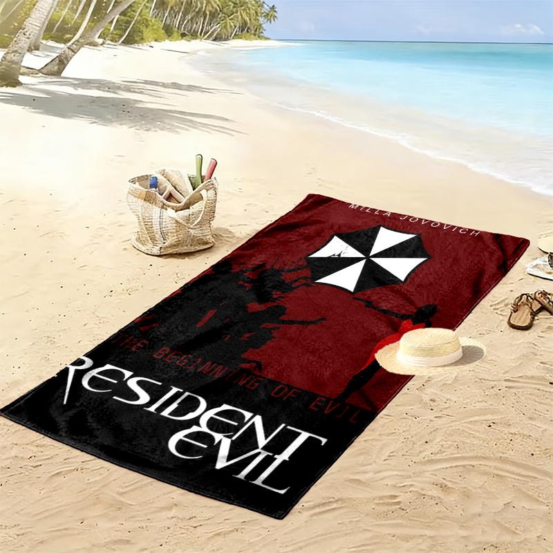 Resident Evil Towel, Large Soft Quick Dry Towel for Beach Camping Swimming
