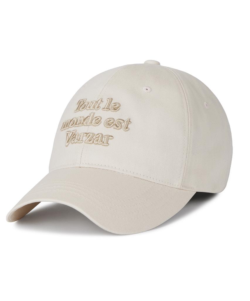 Bajal Tmv Lettering Ball Cap [Twill Sand]