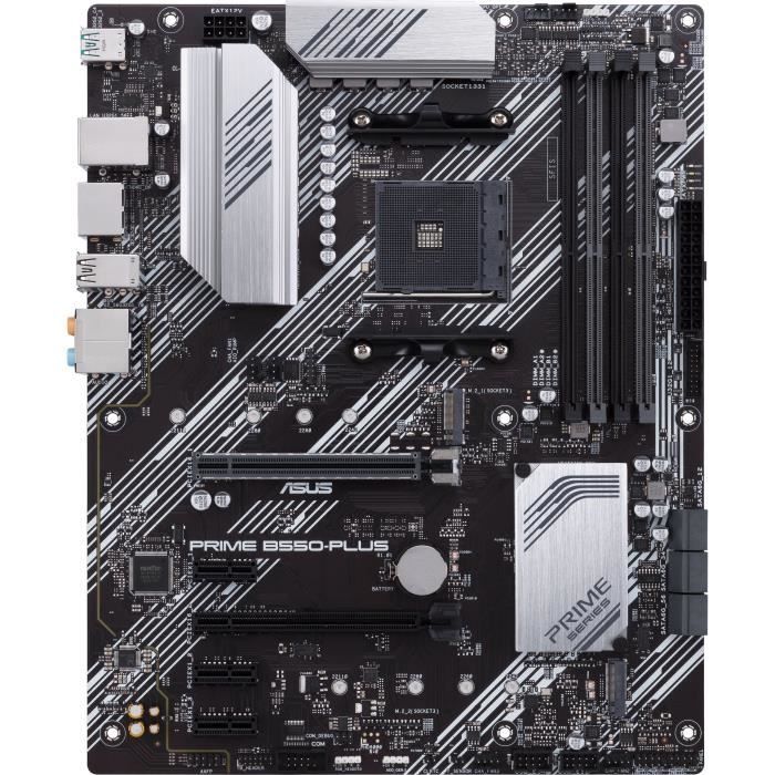 Carte Mère - ASUS - PRIME B550-PLUS - Socket AM4 - 3rd Génération AMD Ryzen Processeurs
