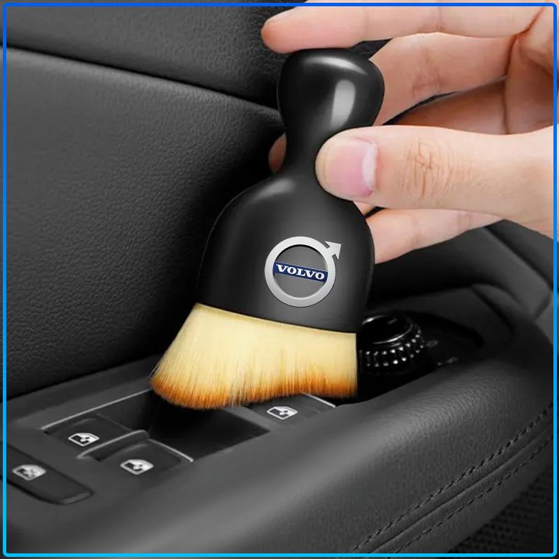 1x Car interior Cleaning Soft Brush Dust Remover Tool For Volvo XC90 XC60 XC40 V40 V50 V60 S40 S50 S60 S70 S80 S90 240 C70 Vnl Truck