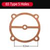 65 Type 5 Holes Washers Base Valve Copper Pad 65 Plastic Copper