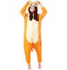 Dorawithme Monkey Kigurumi Pajamas, Loungewear, Animal Cosplay Costume, Party Outfit, Unisex (Size L (171cm-180cm))