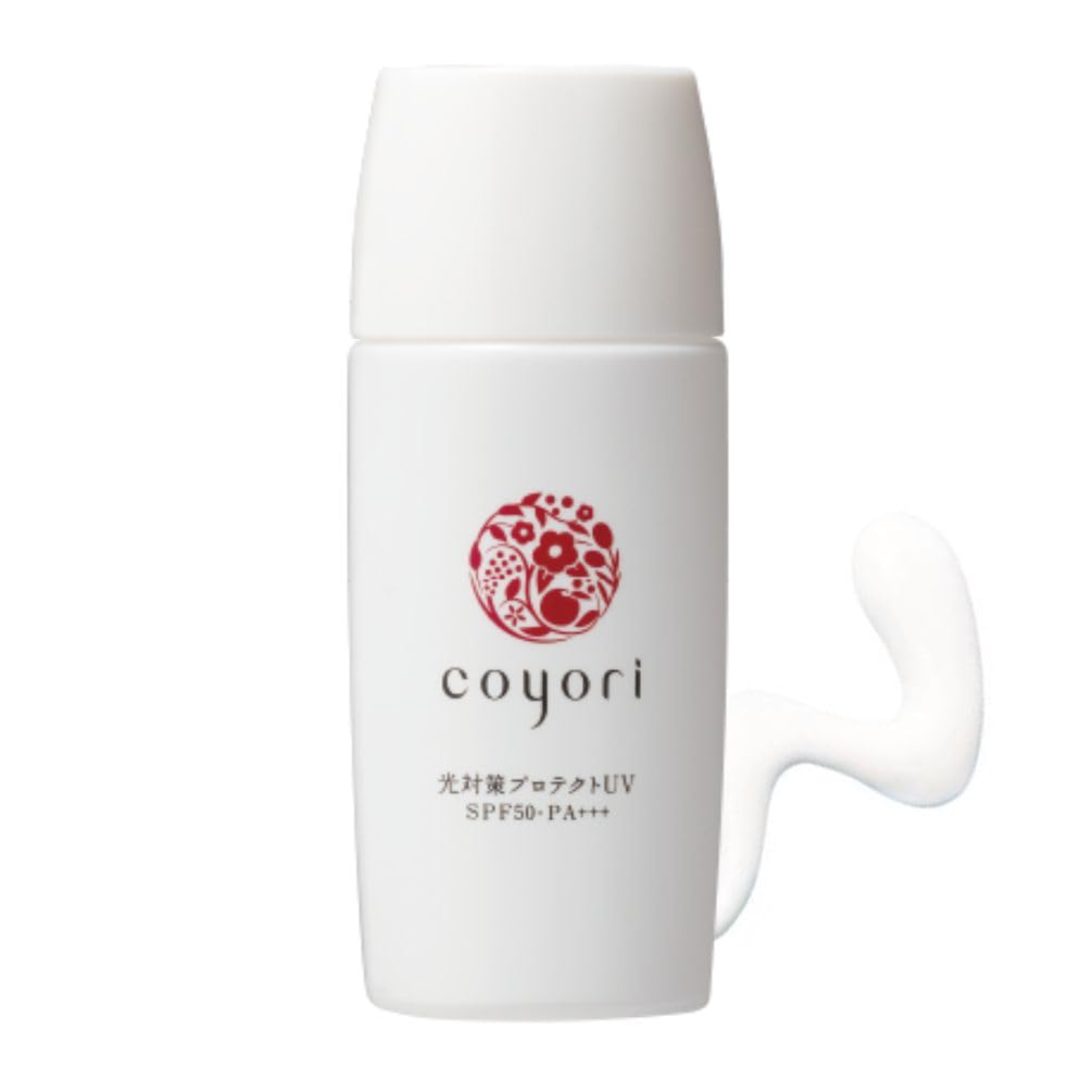

Coyori Photoprotect UV 35mL Sunscreen, UV Milk, SPF50PA+++, Additive-Free, Chemical-Free, Near-Infrared Blocking, Silicone-Free, Soap-Removable, No