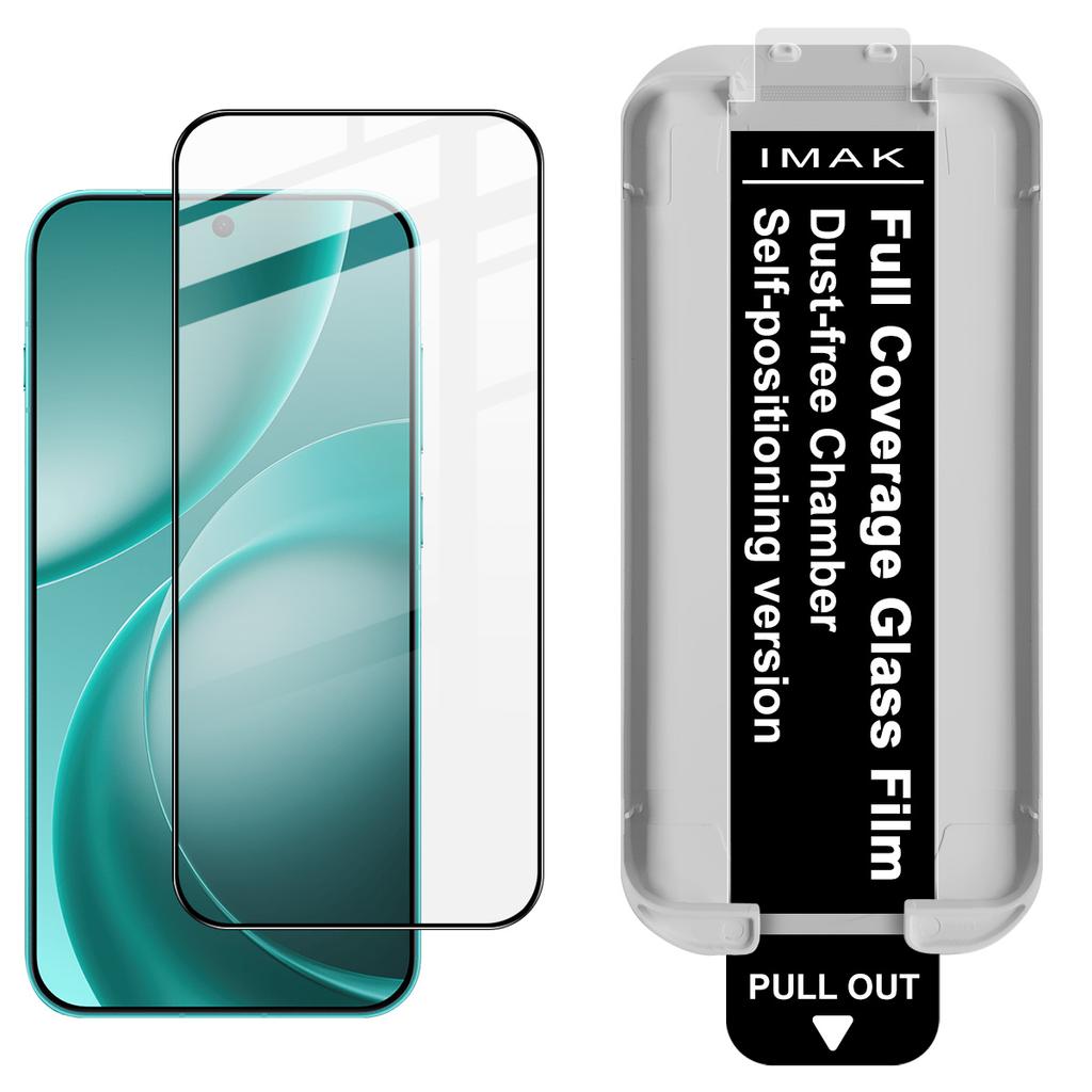 For OPPO Find X9s Pro 5G Glass IMAK Dust-free Cabin Full-screen Tempered Glass Film Supports Fingerprint Unlock