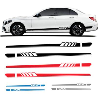 Car Body Sticker Stylish Sun-proof Exquisite Door Side Stripes Skirt Decals Exterior Accessories