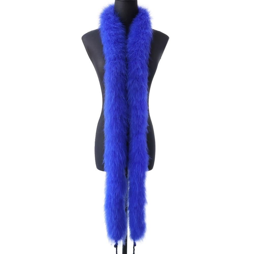 DIY 50Gram Pink Fluffy Turkey Marabou Feathers Boa for Wedding Carnival Dress Costumes Decoration Scarf Shawl Boas Sewing Crafts 2M
