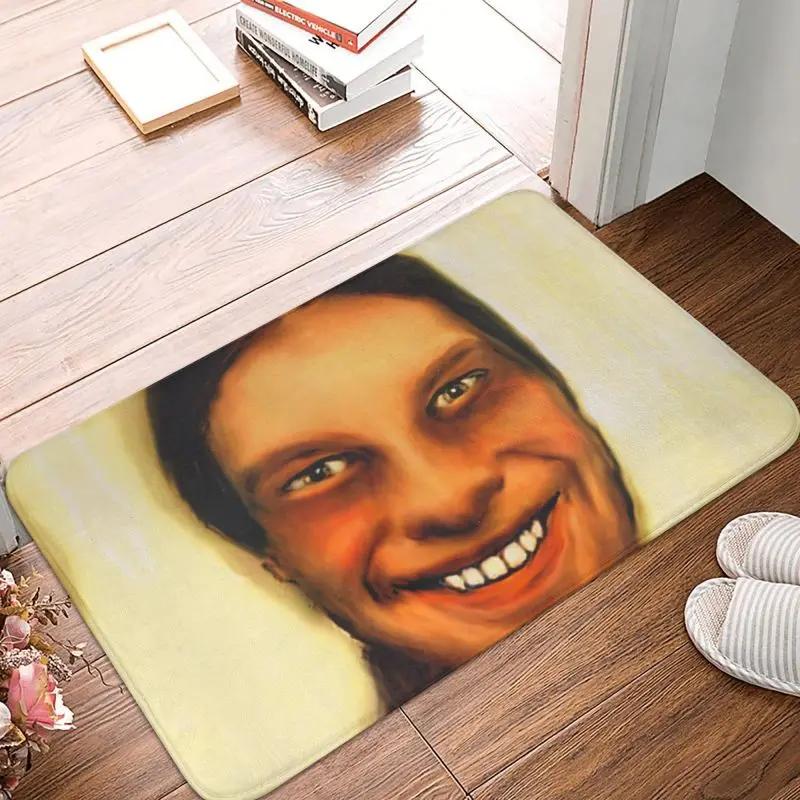 Custom Aphex Twin Doormat Anti-Slip Entrance Kitchen Bathroom Door Floor Mat Garden Rug Carpet Footpad