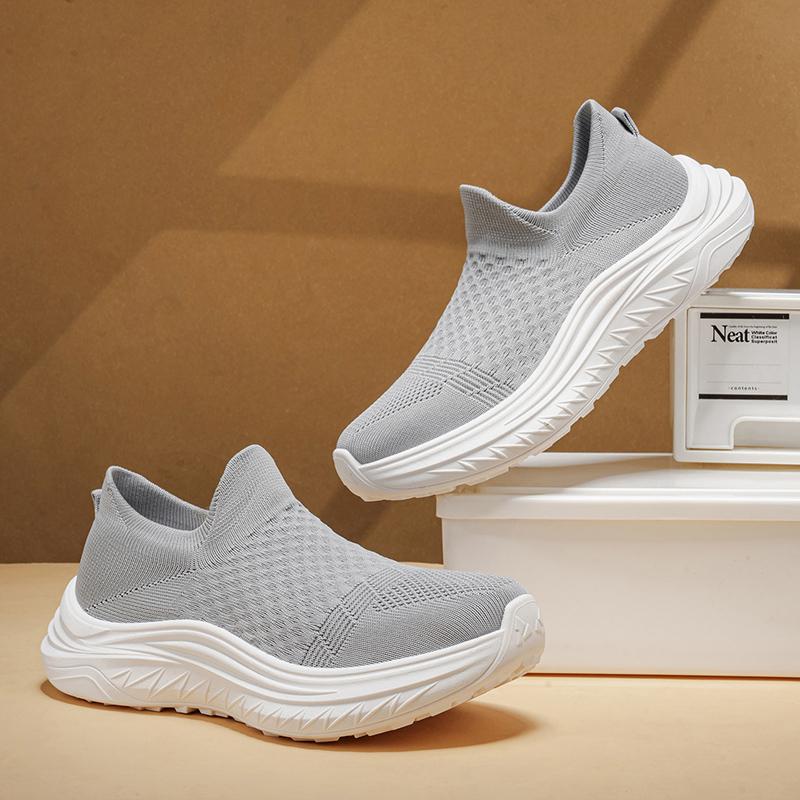 Men Running Walking Sock Shoes Fashion Casual Sneakers Breathable Sport Shoes Lightweight Men Sneakers Casual Shoes