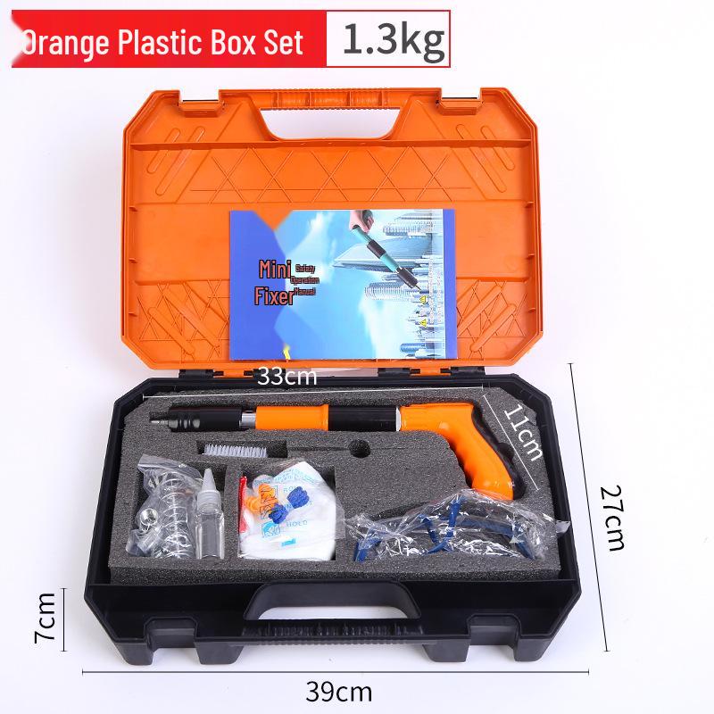 Silent Mini Ceiling Nail Gun for Carpentry & Wall Fastening