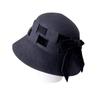 Japanese Style Australian Wool Fisherman Hat High Quality Autumn and Winter Warm Felt Hat Delicate Fashion Velvet Bow Basin Hat