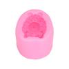 Three Dimensional Silicone Mold Fondant Mold DIY Hand Made Sheep Shape Mold 8.5 x 6.8 x 5cm Pink Chocolate Mold Chocolate Making