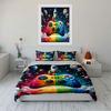 Gaming Rocket Universe Bedding Bedding Duvet Cover Set Duvet Cover Pillowcases (1 * Duvet Cover 2 * Pillowcases, without duvet insert)