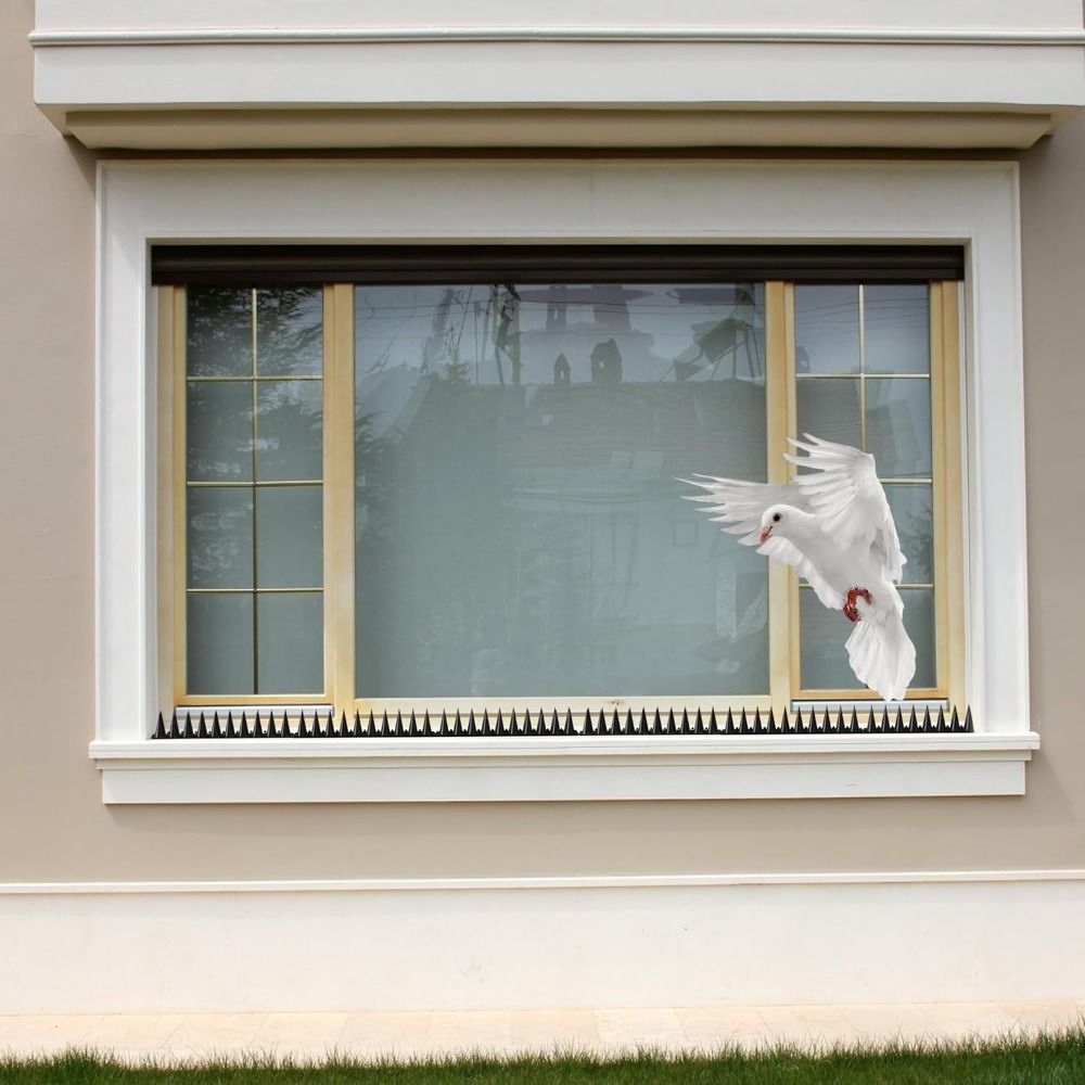 8/12pcs Long Lasting Bird Scarer Repeller Waterproof Pigeon Deterrent Spikes Animal Deterrent