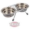 Bowl - Anti-vibration - Stainless Steel - 0.25L - 11Cm - Chrome-plated Metal Support