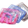 Clear PVC Toiletry and Makeup Bag Set (3-Pack) - Waterproof Storage for Beach Toys (Large)