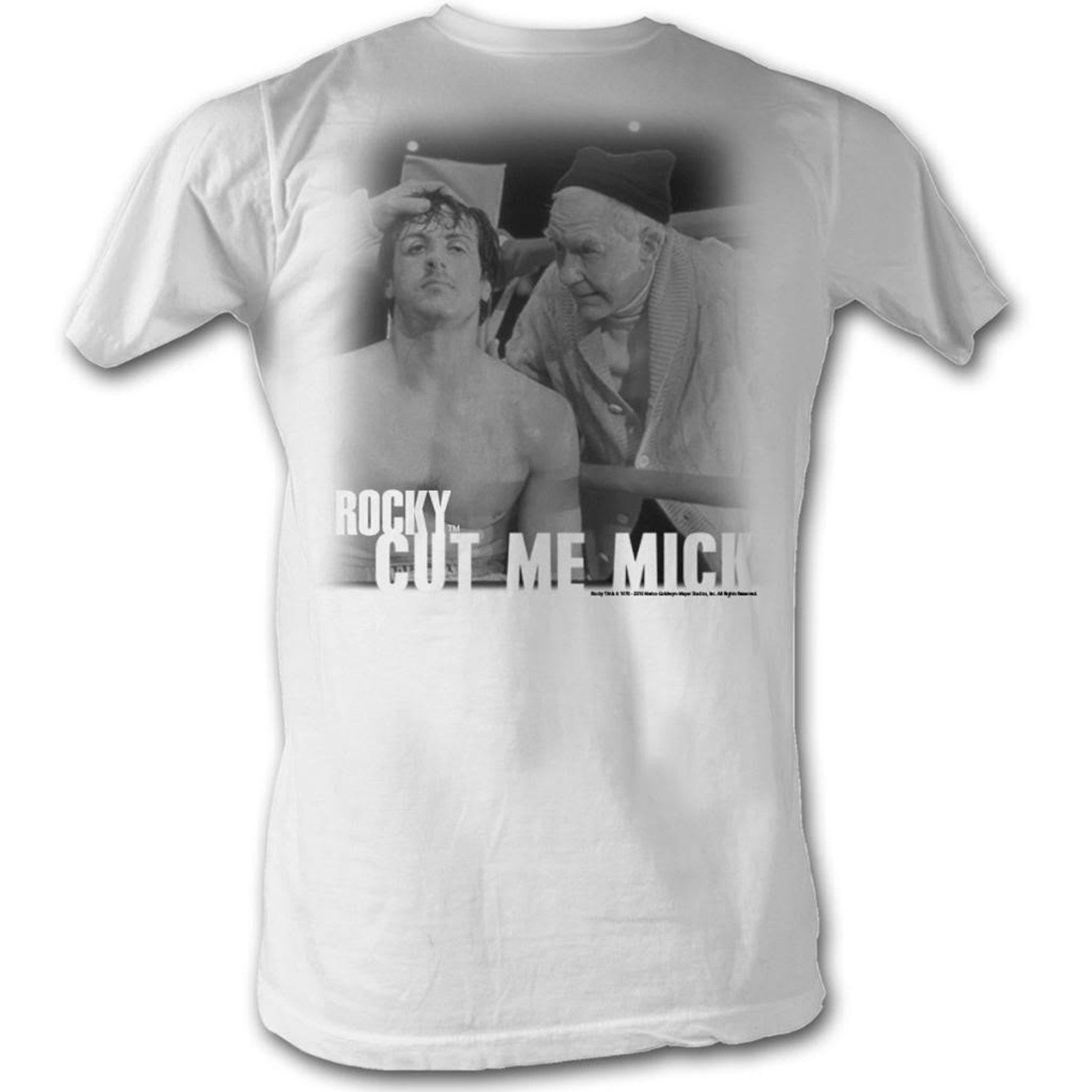 Rocky Rock And Mick White T-Shirt XL