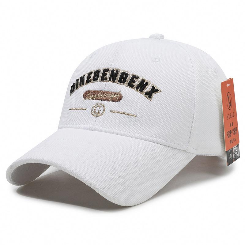 New Embroidery Ball Baseball Cap Sports Sunscreen Men's and Women's Sun Hats Breathable Versatile Casual Duck Tongue