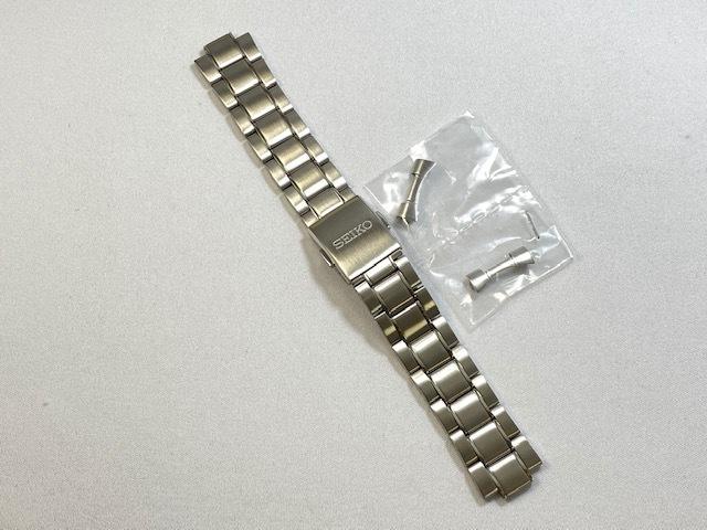 D3G6AG SEIKO Mechanical 20mm Stainless Steel Bracelet for and Other SARB021/ 6R15-00H0 Models.